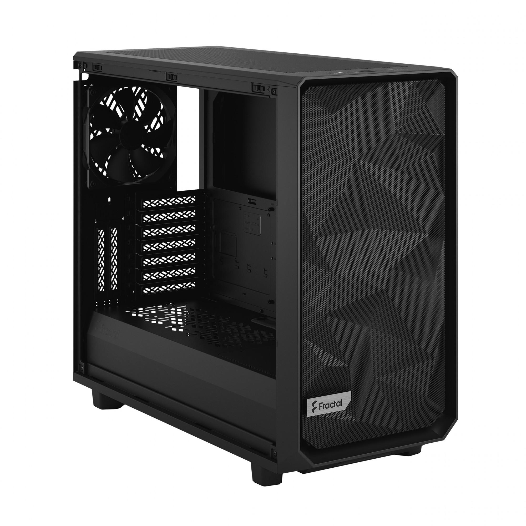 Корпус Fractal Design Meshify 2 Compact Solid Black (a7ea9f61) - фото 4
