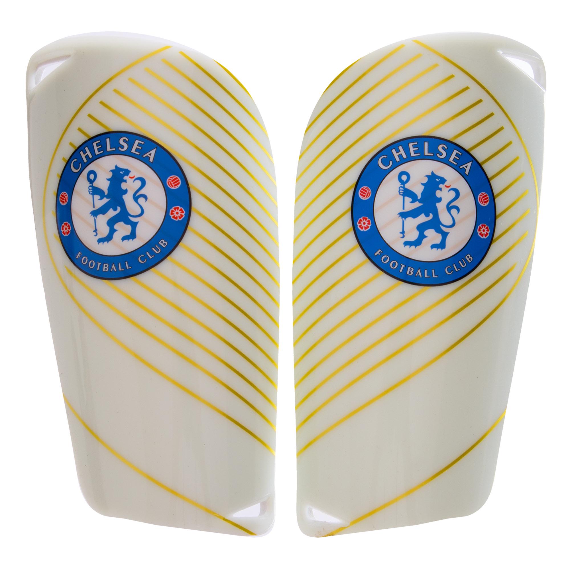 Щитки футбольные Zelart CHELSEA SP-Sport FB-6851 M Белый (DR007256)