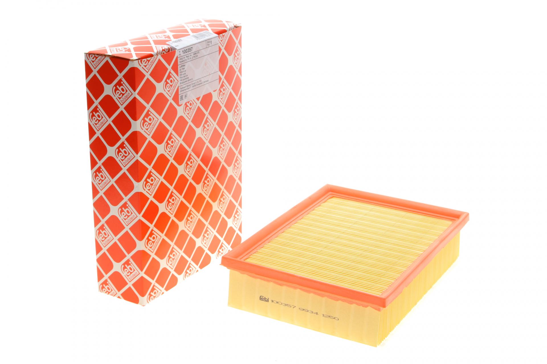 Фильтр воздушный FEBI BILSTEIN для Citroen C4/Peugeot 307 1,8 16V/2,0 16V 04- (100357)