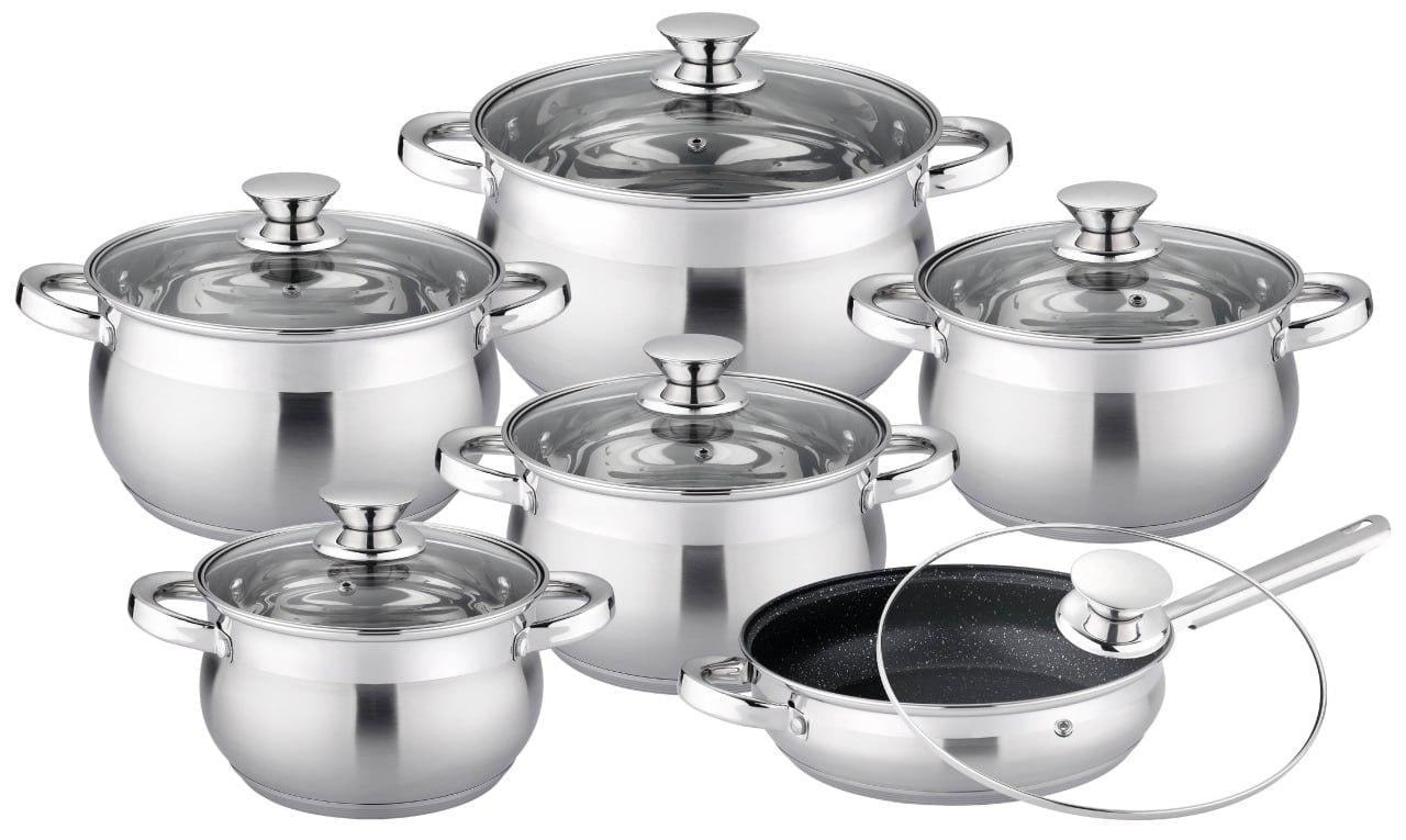 Набор кухонной посуды Bohmann 12 пр. (BH-0529)