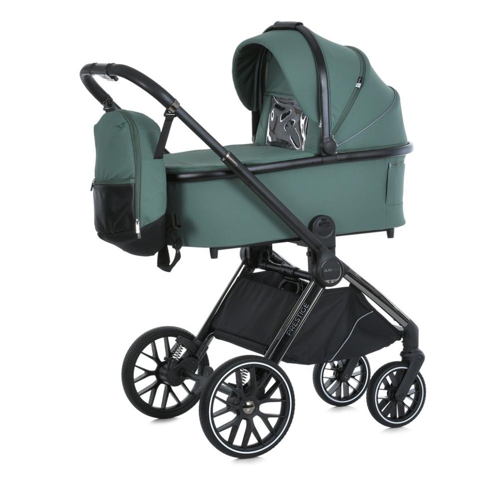Коляска універсальна PRESTIGE ME 1124-2 2в1 Smoke Green (8810)