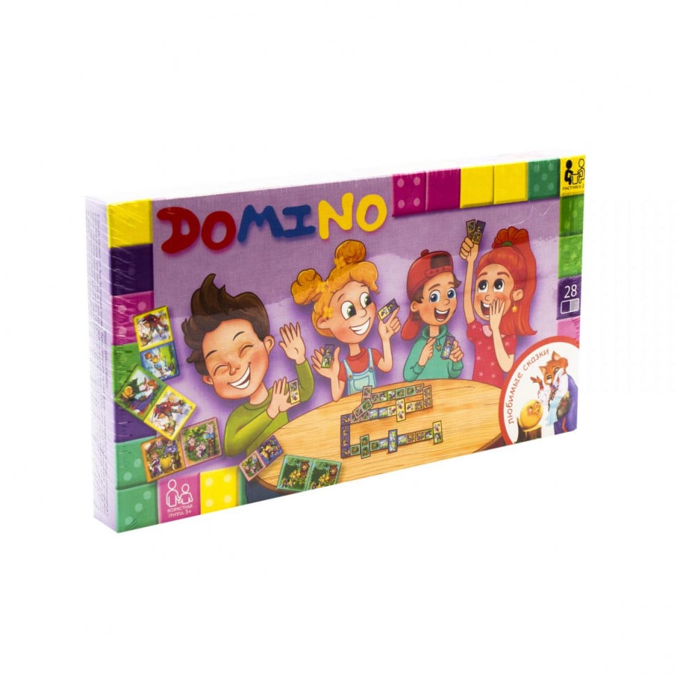 Гра настільна Domino Danko Toys DTG-DMN-01 (21362s23345)