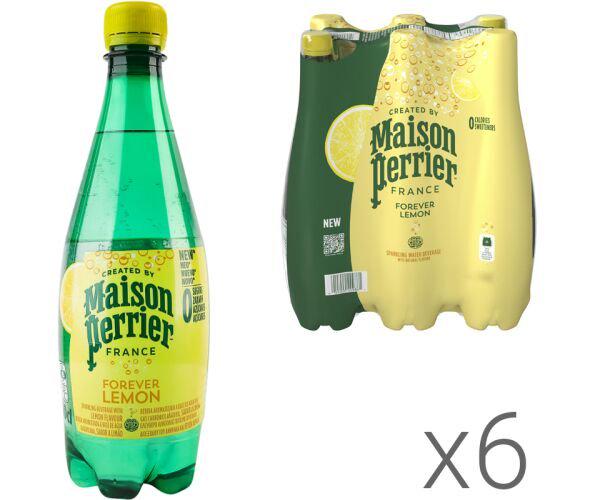 Вода минеральная газированная со вкусом лимона PERRIER Lemon 6 шт. х 0,5 л (18412) - фото 2 Вода минеральная газированная со вкусом лимона PERRIER Lemon 6 шт. х 0,5 л (18412) - фото 2