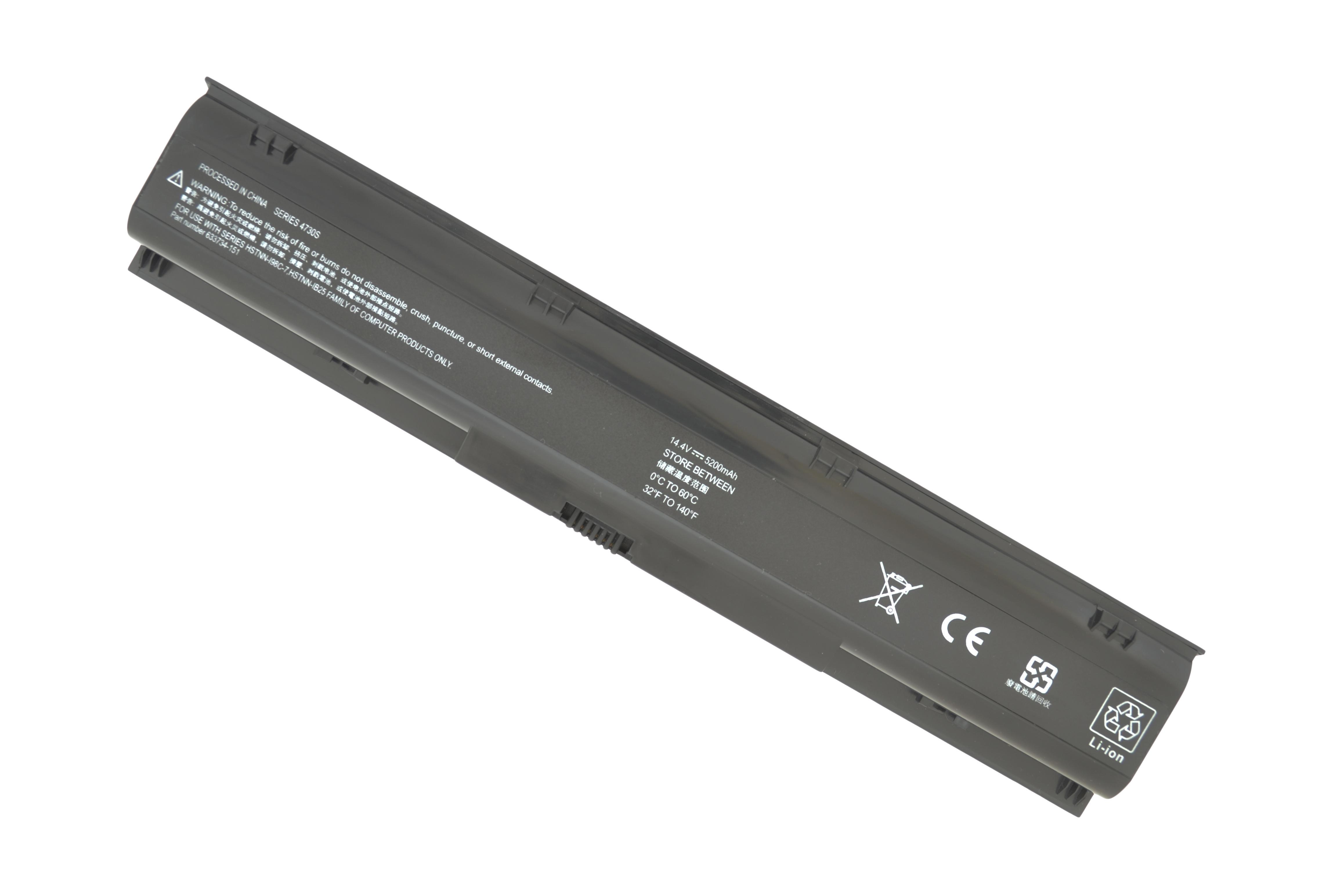 Аккумулятор для ноутбука HP Compaq HSTNN-LB2S ProBook 4730s 14,4 V 5200 mAh (011370) - фото 5