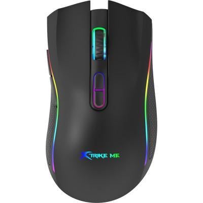 Компьютерная мышка игровая Xtrike ME GM-314 RGB 7200 dpi 7 кнопок Черный (36260541)