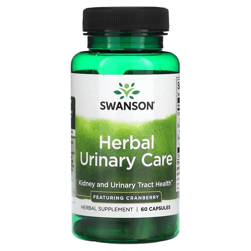 Добавка натуральная Swanson Herbal Urinary Care 60 capsules