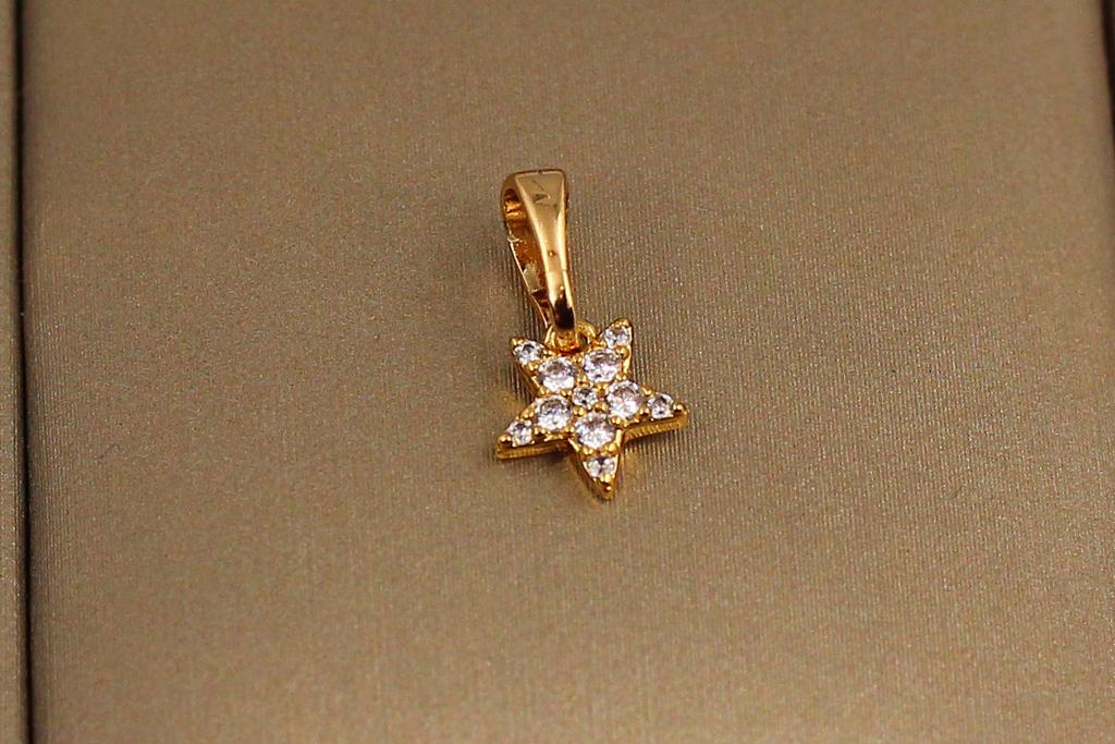 Кулон Xuping Jewelry маленькая звездочка 7 мм Золотистый (34247612)