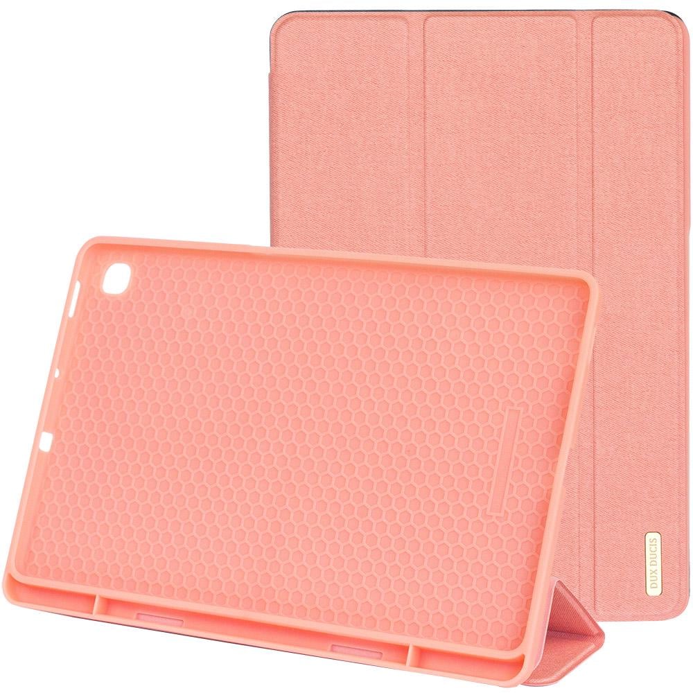 Чехол-книжка Dux Ducis Domo Series для Samsung Galaxy Tab S6 Lite 10,4'' P610/P615 Pink - фото 3 Чехол-книжка Dux Ducis Domo Series для Samsung Galaxy Tab S6 Lite 10,4'' P610/P615 Pink - фото 3