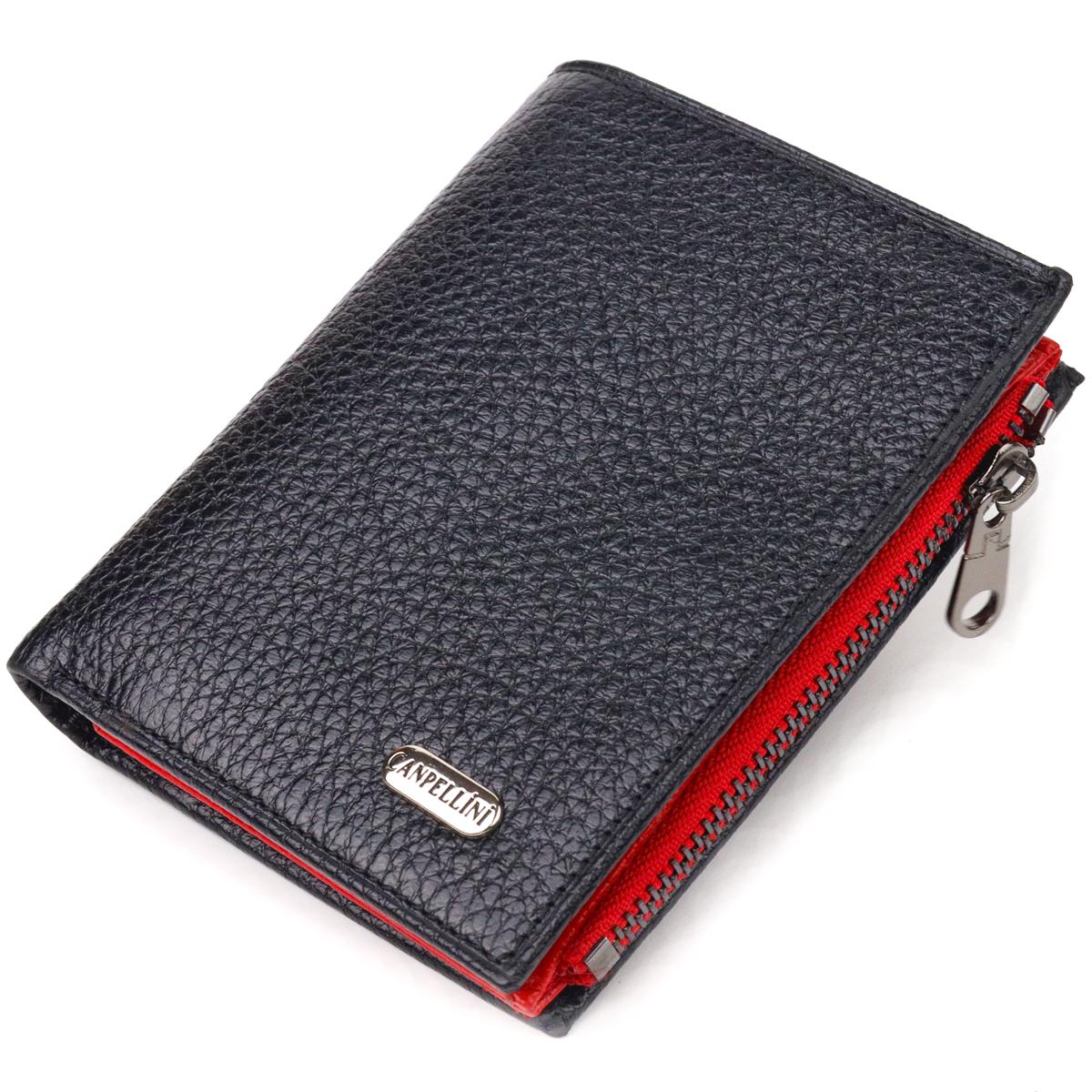 Кошелек женский CANPELLINI Wallet 21670 кожа Черный