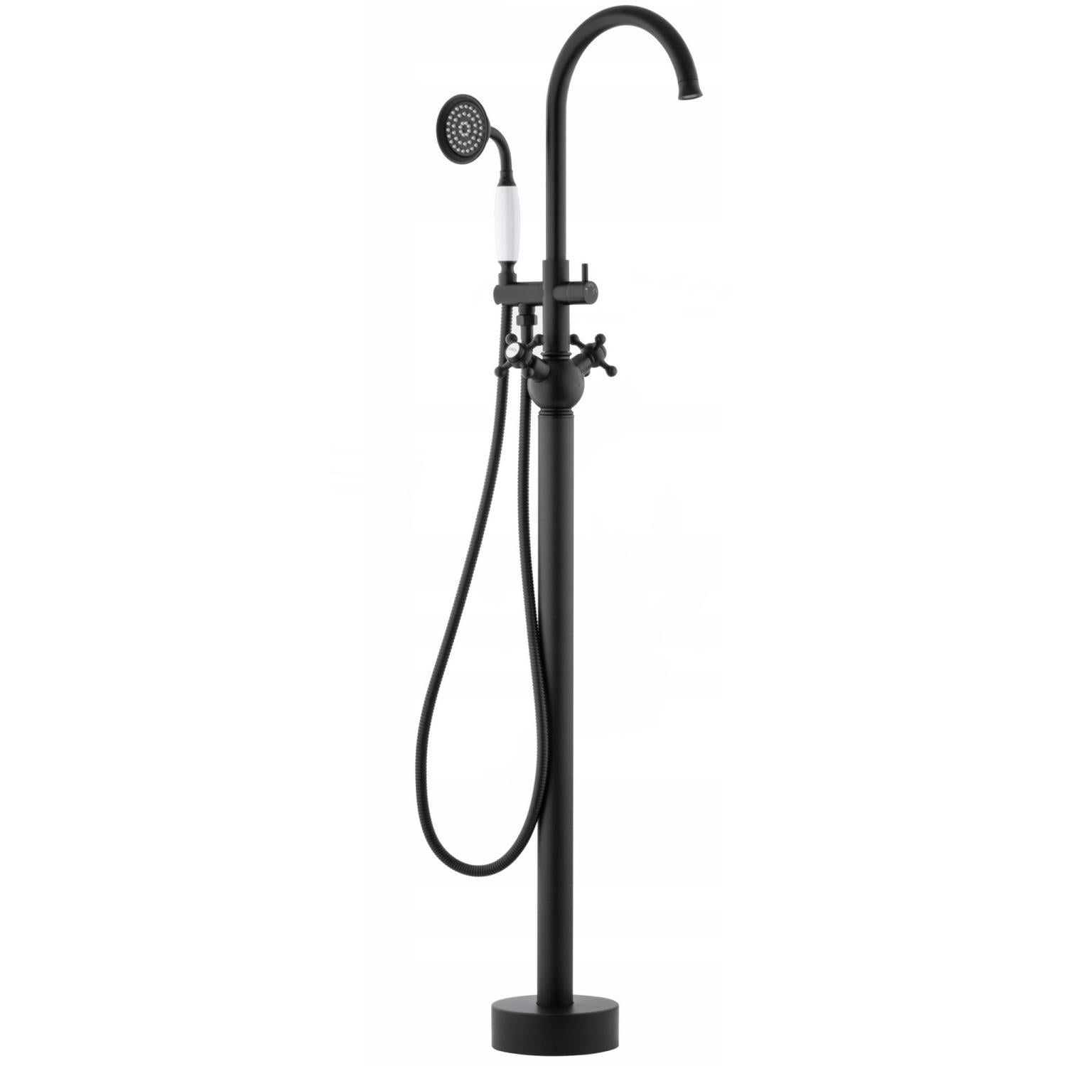 Смеситель для ванны Yoka BP.VIENNA-BLK reac-20000000105 напольный Черный (158883)