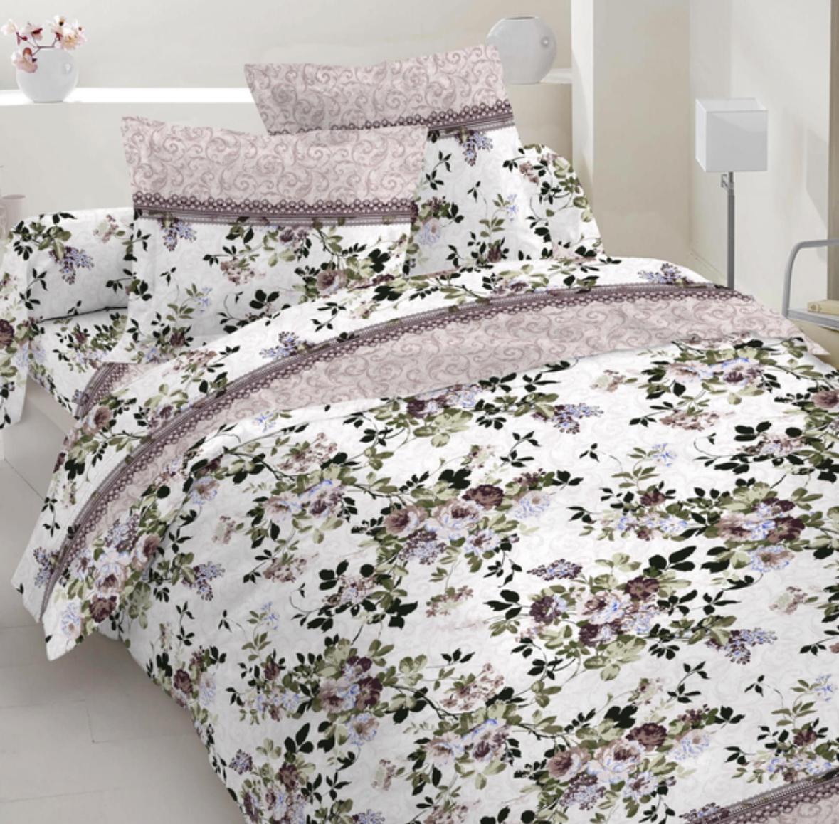 Комплект постельного белья Vital Textile Голд Люкс бязь полуторный 150х220 см (BL1.5-755)