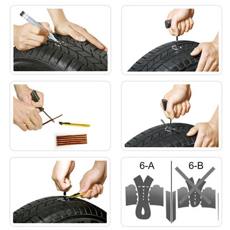 Ремкомплект для шин Tubeless Tire Repair Kit (1010471-Other) - фото 6