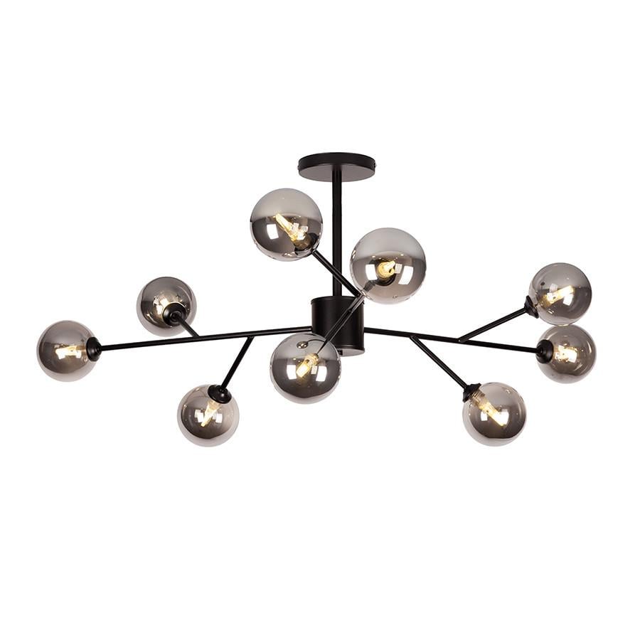 Люстра 7529806-9 BK/BK Чорний - фото 2 Люстра 7529806-9 BK/BK Чорний - фото 2