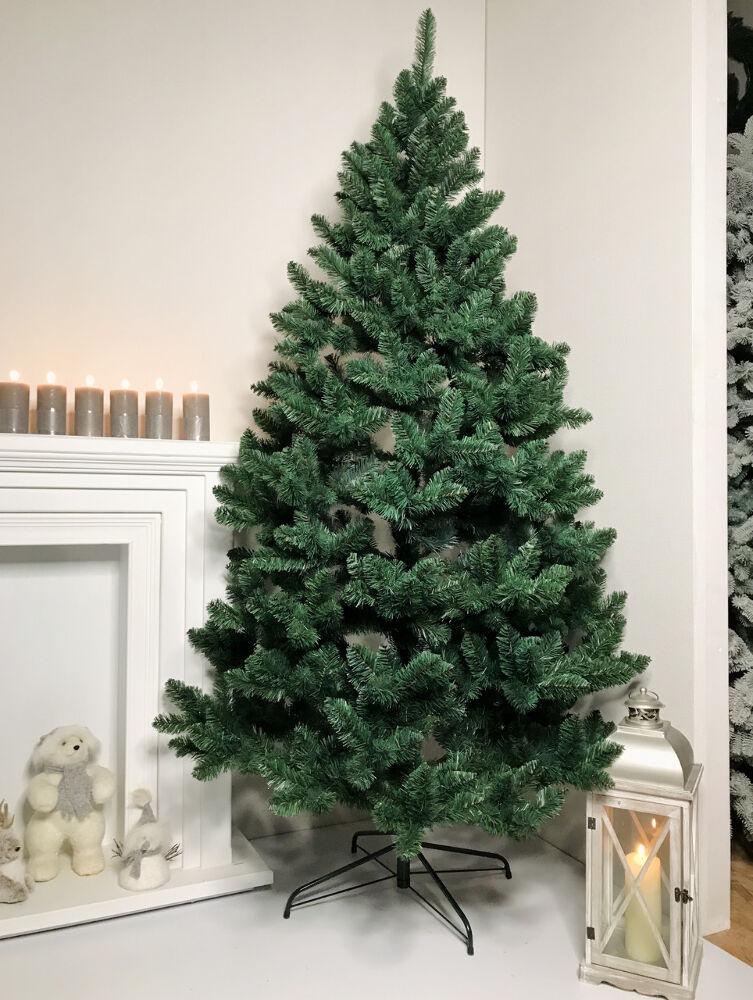 Новорічна штучна ялинка Elegant 220 см зелена