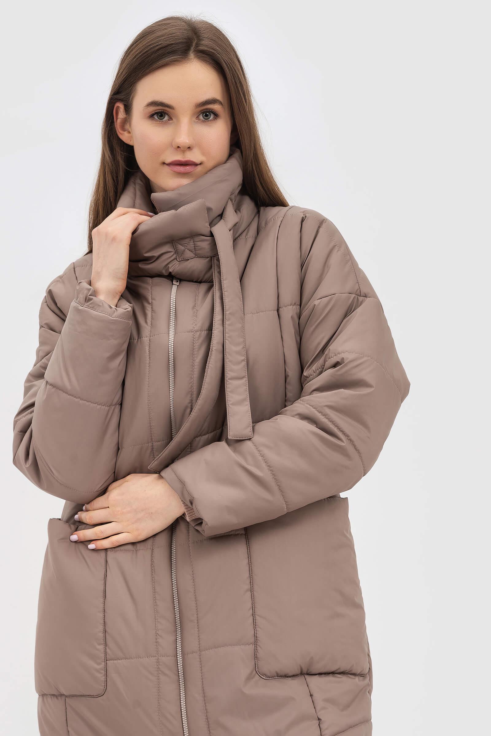 Пальто Lesia Ладре р. 44 Бежевый (129490000) - фото 5 Пальто Lesia Ладре р. 44 Бежевый (129490000) - фото 5