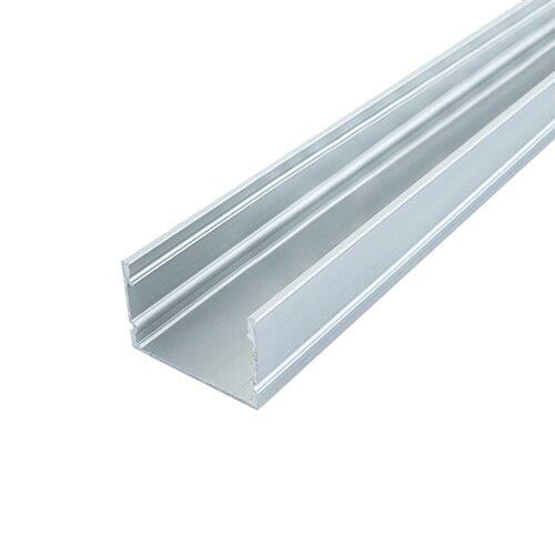 Профіль алюмінієвий Biom ЛП20 20х30 анодований + Розсіювач матовий Biom LM-20 2 м (00-00014292)