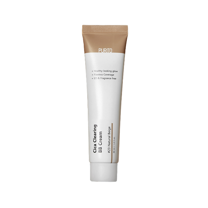 BB-крем з екстрактом центелли PURITO Cica Clearing BB Сream №23 Natural Beige 30 мл (8809563100699)