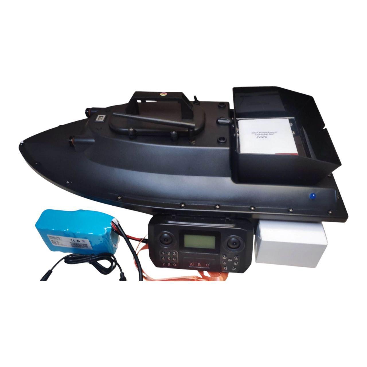 Кораблик для прикорма Flytec V12В GPS 2025 г 99 точек 12V (2522195127)