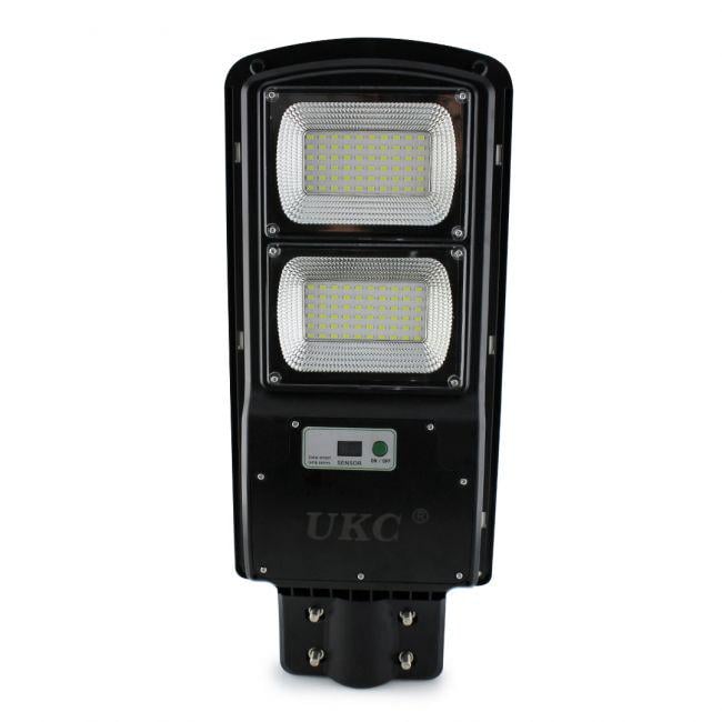 Уличный фонарь UKC Cobra solar street light R2 2VPP Remote на столбик с пультом на солнечной батарее