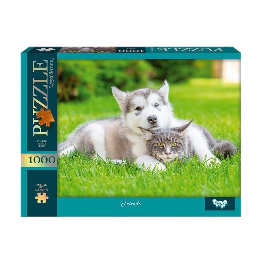 Пазл Danko Toys Друзья 1000 эл. Зеленый (IP-177-P-1218)