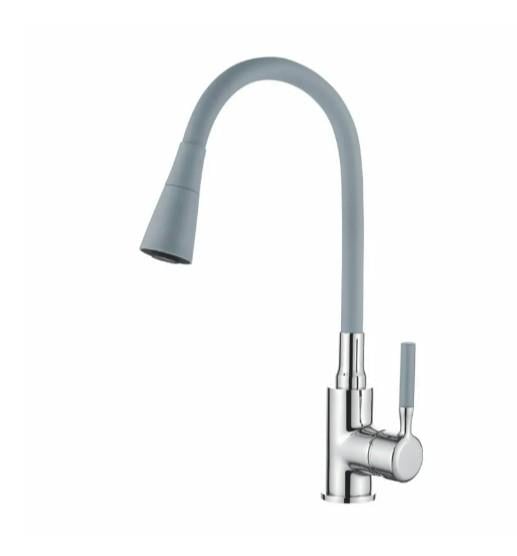 Смеситель для кухни Zerix Atrium-011-T Refl Grey (ZX4718)