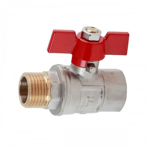 Кран кульовий Ferro Normal KM21 3/4" ВЗ метелик (247565)