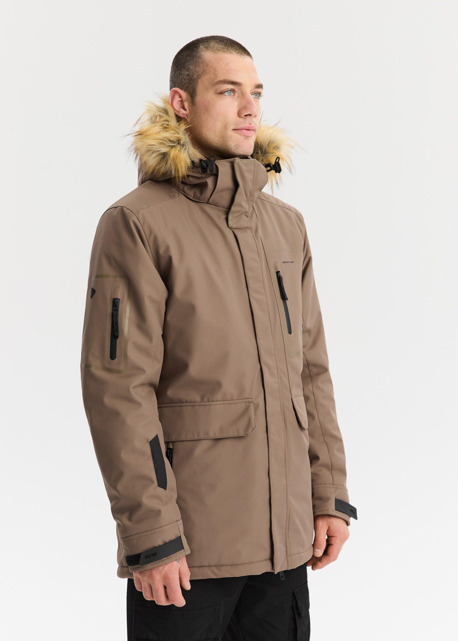 Куртка мужская Diverse EVO EGO 255 осенне-зимняя S Светло-коричневый (5905384185341)