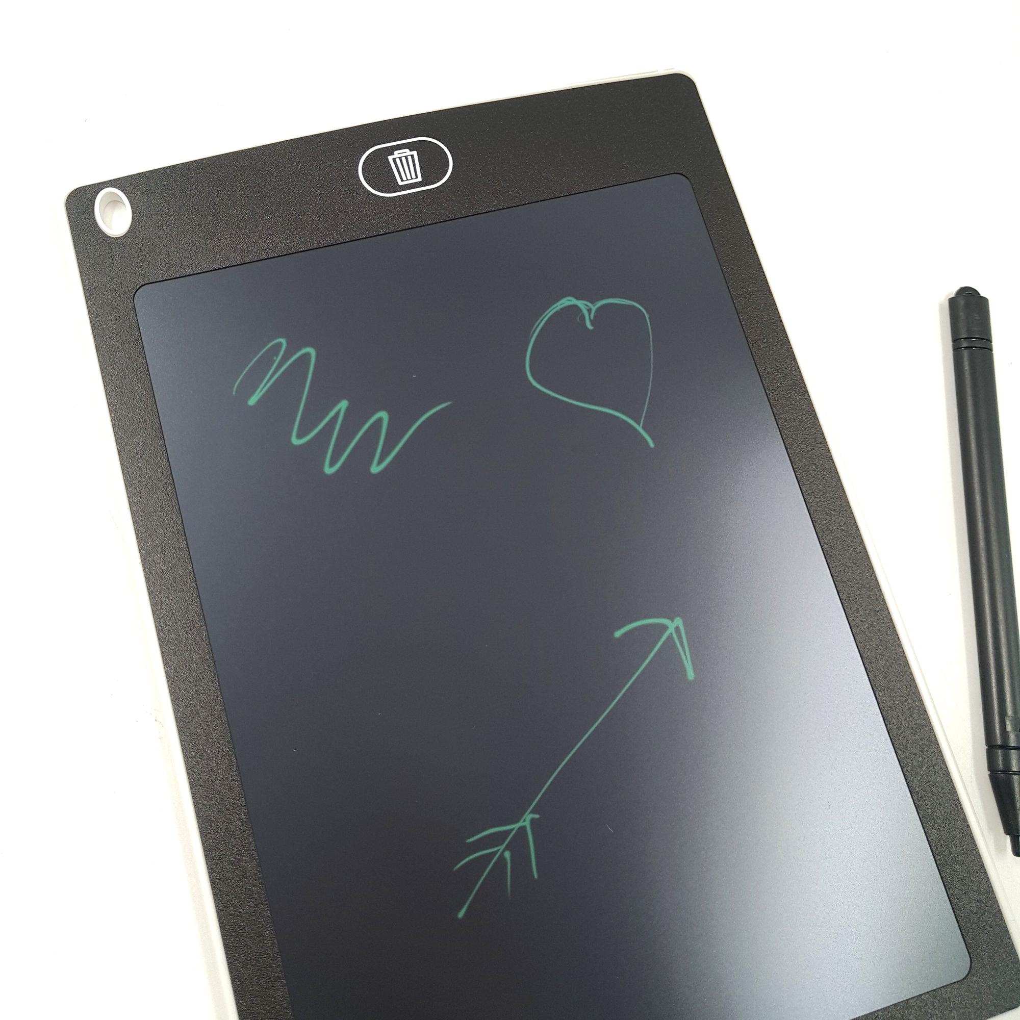 Доска для рисования TK GROUP LCD Pad с специальной ручкой 22 см Белый (86502b) - фото 2