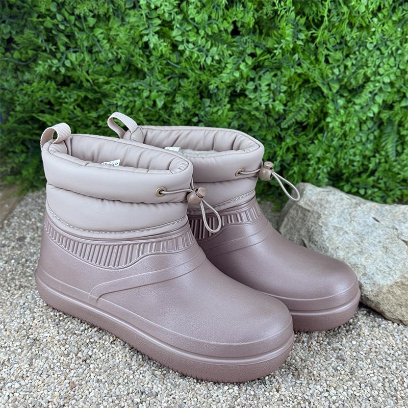 Чоботи жіночі пінові утеплені Е-001060-1 p. 39 25-25,5 см Бежевий (118293078) - фото 3 Чоботи жіночі пінові утеплені Е-001060-1 p. 39 25-25,5 см Бежевий (118293078) - фото 3