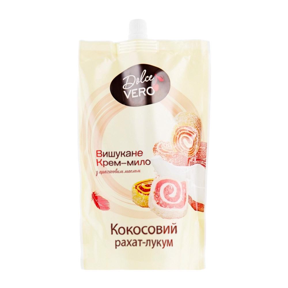 Крем-мыло жидкое Dolce Vero Кокосовый рахат-лукум 500 мл (13013)