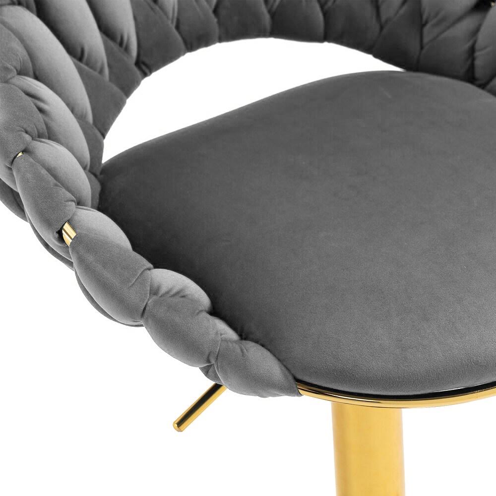 Барний стілець JS Farvizo Сірий (24311427) - фото 5