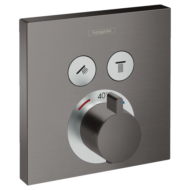 Термостат Hansgrohe Shower Select Черный/Хром (15763340)
