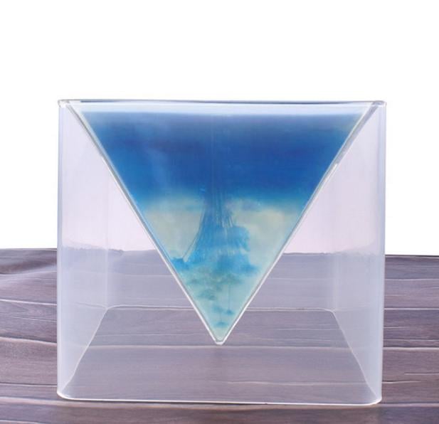 Форма молд Піраміда з епоксидної смоли 155х155х185 мм (5488) - фото 2 Форма молд Піраміда з епоксидної смоли 155х155х185 мм (5488) - фото 2