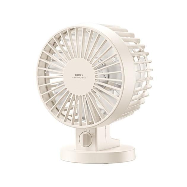 Вентилятор Remax F37 настольный Beige (000525)