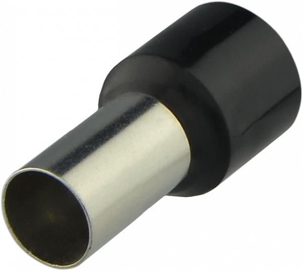 Наконечник изолированный АСКО-Укрем НТ 25,0-12 25 мм2 гильза 12 мм 1 шт. Черный (A0060010137)