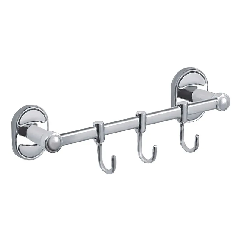 Планка-крючок Haiba HB1915-3 для полотенца тройной 230 мм