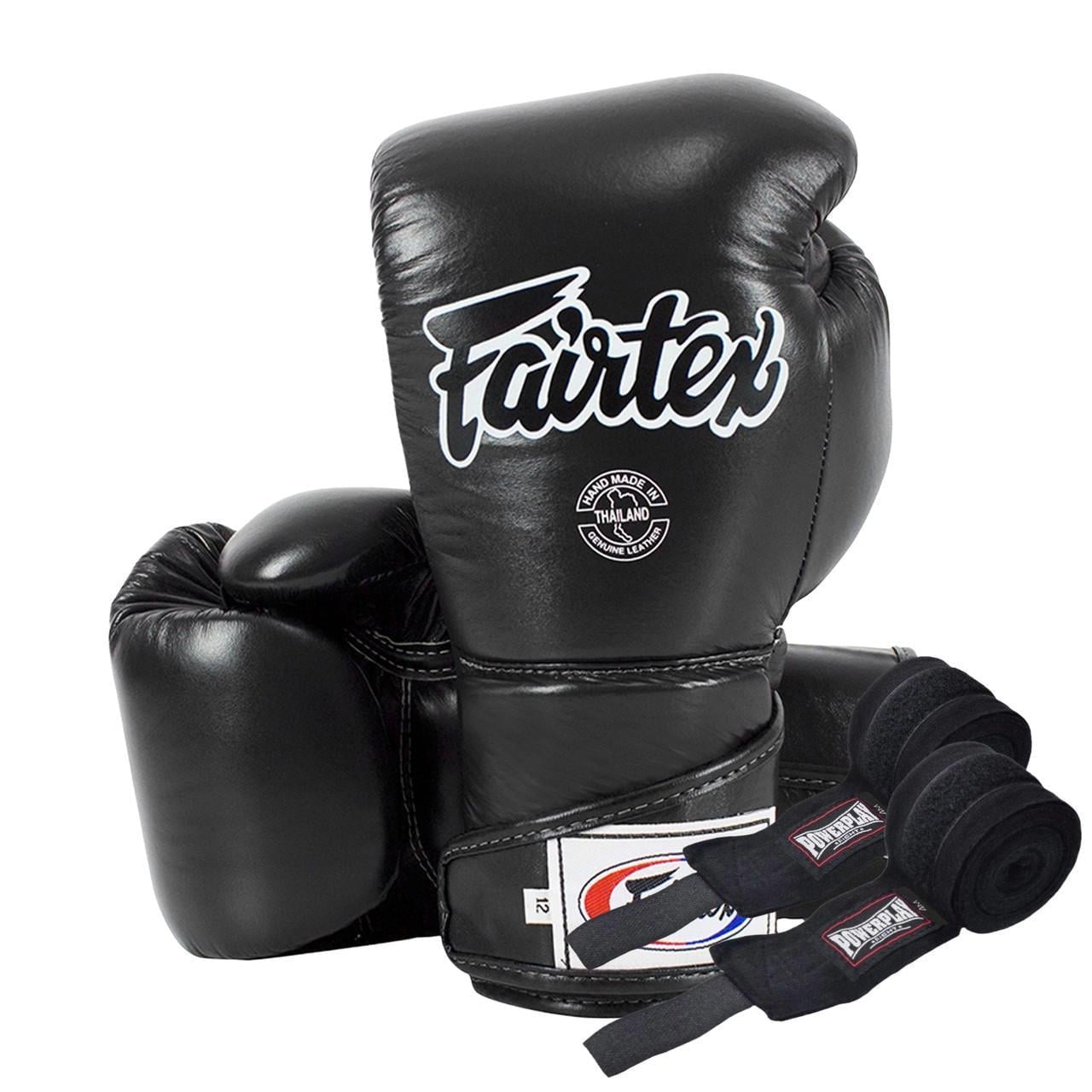 Боксерские перчатки FAIRTEX BGV6 14 бинтов бинтов в комплекте Black (3070041681)