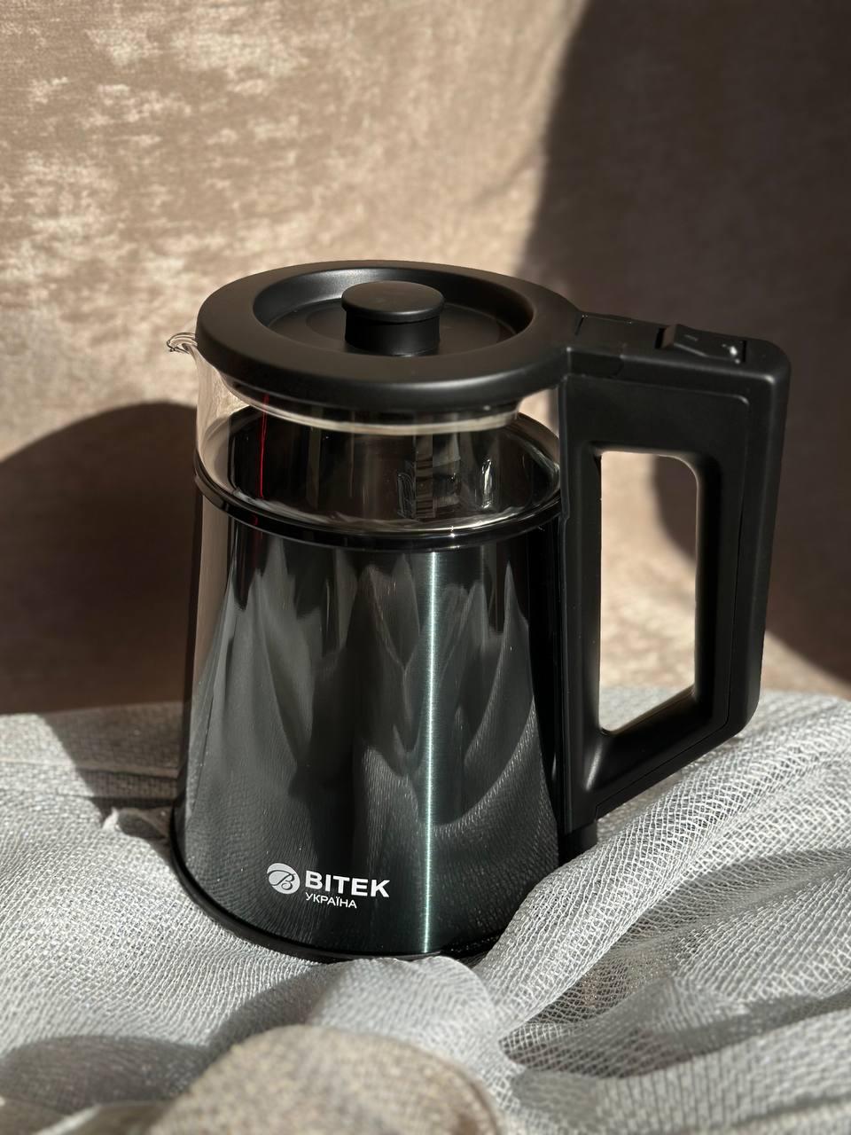 Електрочайник ВІТЕК ВТ-7815-B 1,8 л 2000W Чорний (20241690) - фото 1
