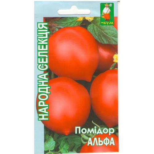 Семена Кум Народная Селекция помидор Альфа 30 шт. ультраранний/штамбовый/низкорослый/красный/для открытого грунта/безрассадный Семена Кум Народная Селекция помидор Альфа 30 шт. ультраранний/штамбовый/низкорослый/красный/для открытого грунта/безрассадный
