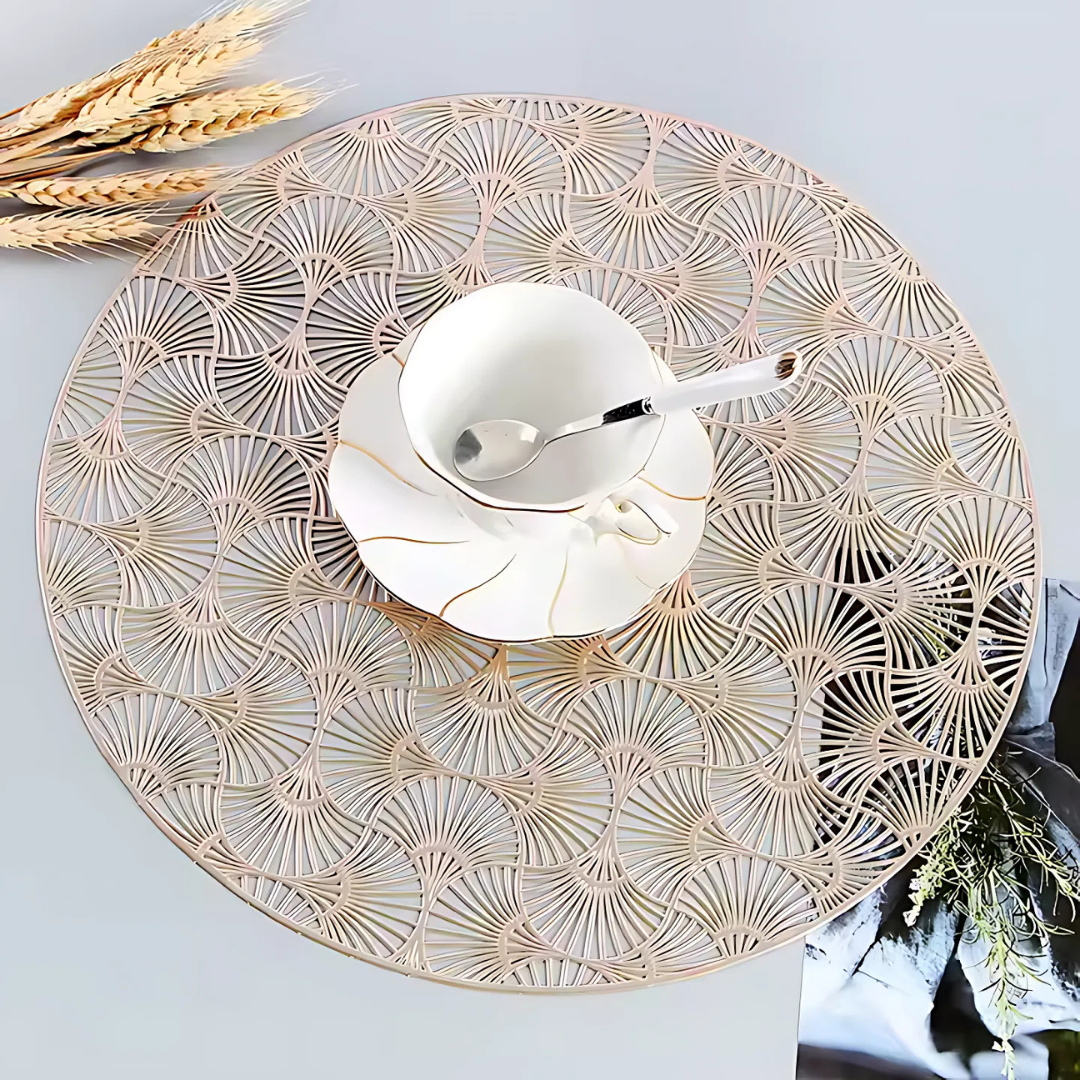 Серветка сервірувальна під гаряче 2 шт. Золотистий (C041_gold) - фото 2