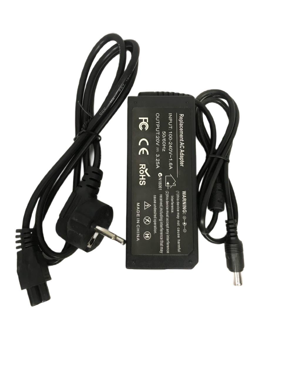 Зарядка для ноутбука Lenovo 20V/3,25A 65W 7,9/5,5 мм (000022267)