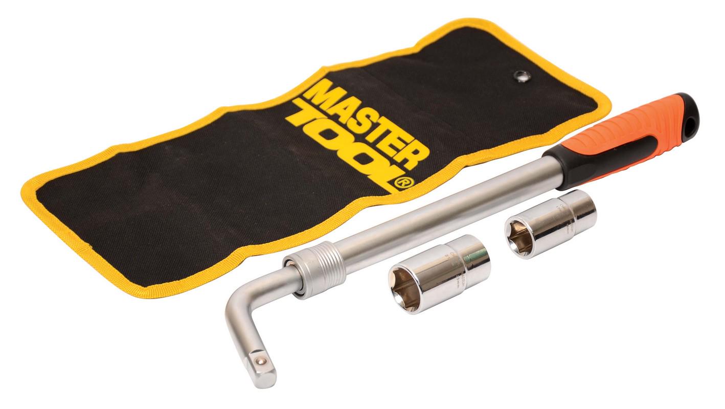 Ключ балонний MasterTool телескопічний 17х19х21х23 мм (78-0100)