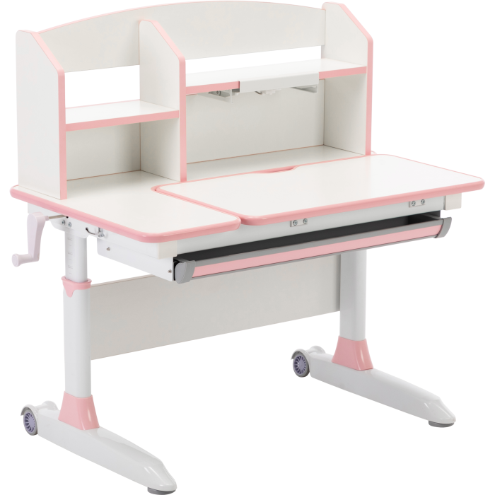 Парта детская регулируемая GT Racer DS-1603 Light Pink - фото 1 Парта детская регулируемая GT Racer DS-1603 Light Pink - фото 1