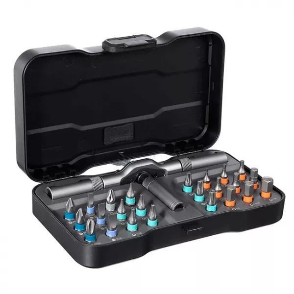 Викрутки з тріскачкою універсальні DUKA Mi RS1 Multipurpose Ratchet Screwdriver Set Black (12155926)