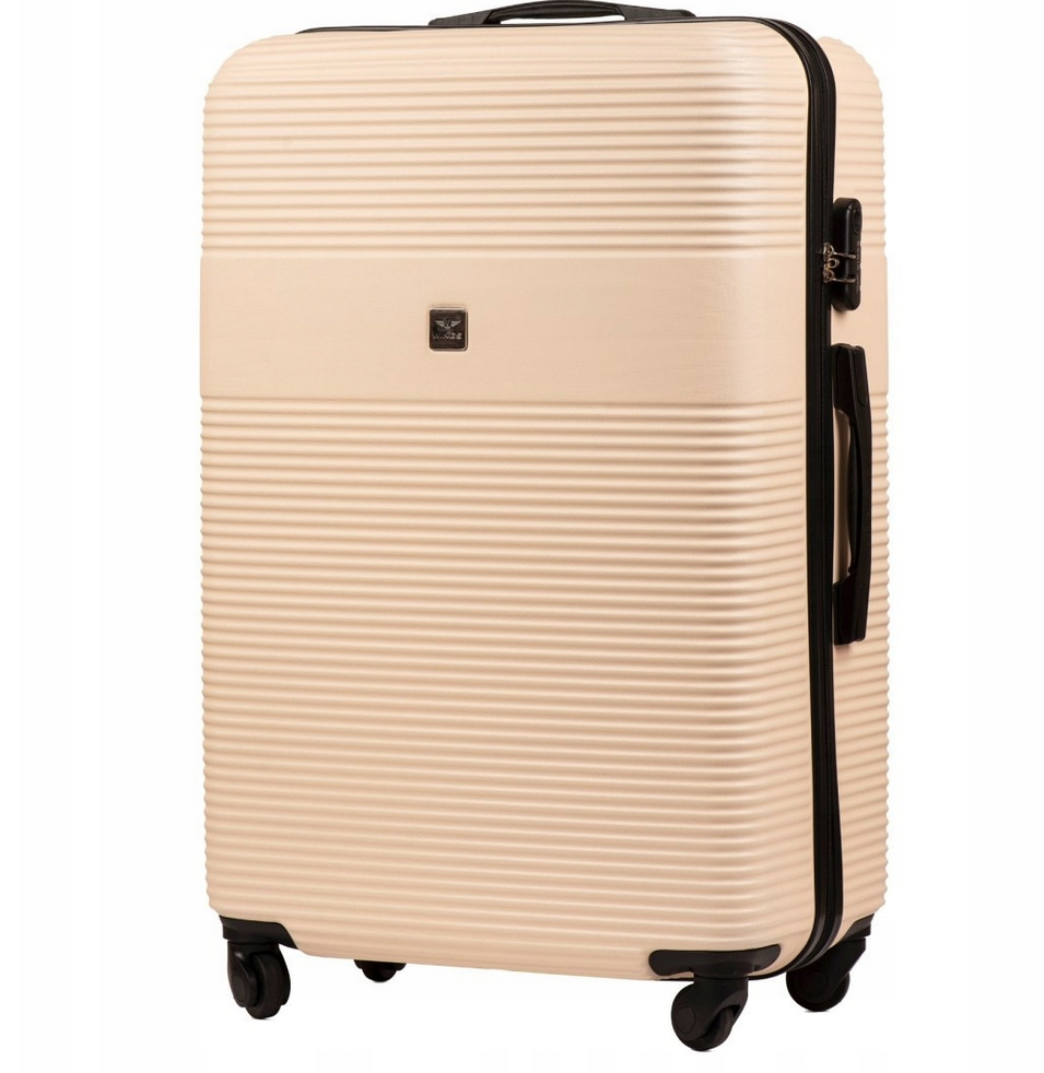 Чемодан Wings 5398 L Кремовый (12192685)