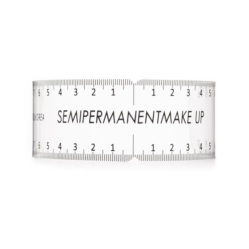 Лінійка багаторазова Semipermanent для ескізу брів (011594)