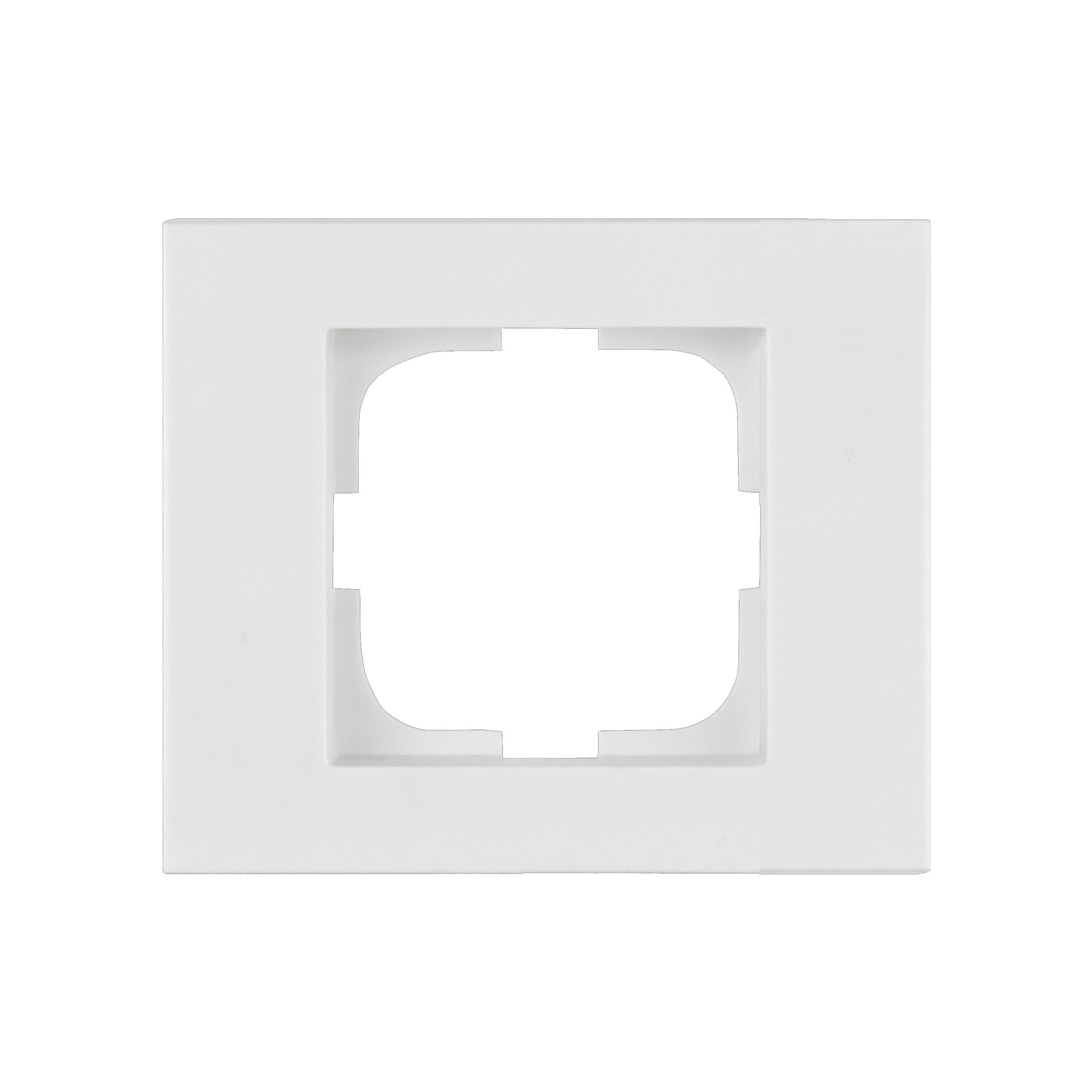 Рамка одноместная Ovivo Grano Белый (00000018610)