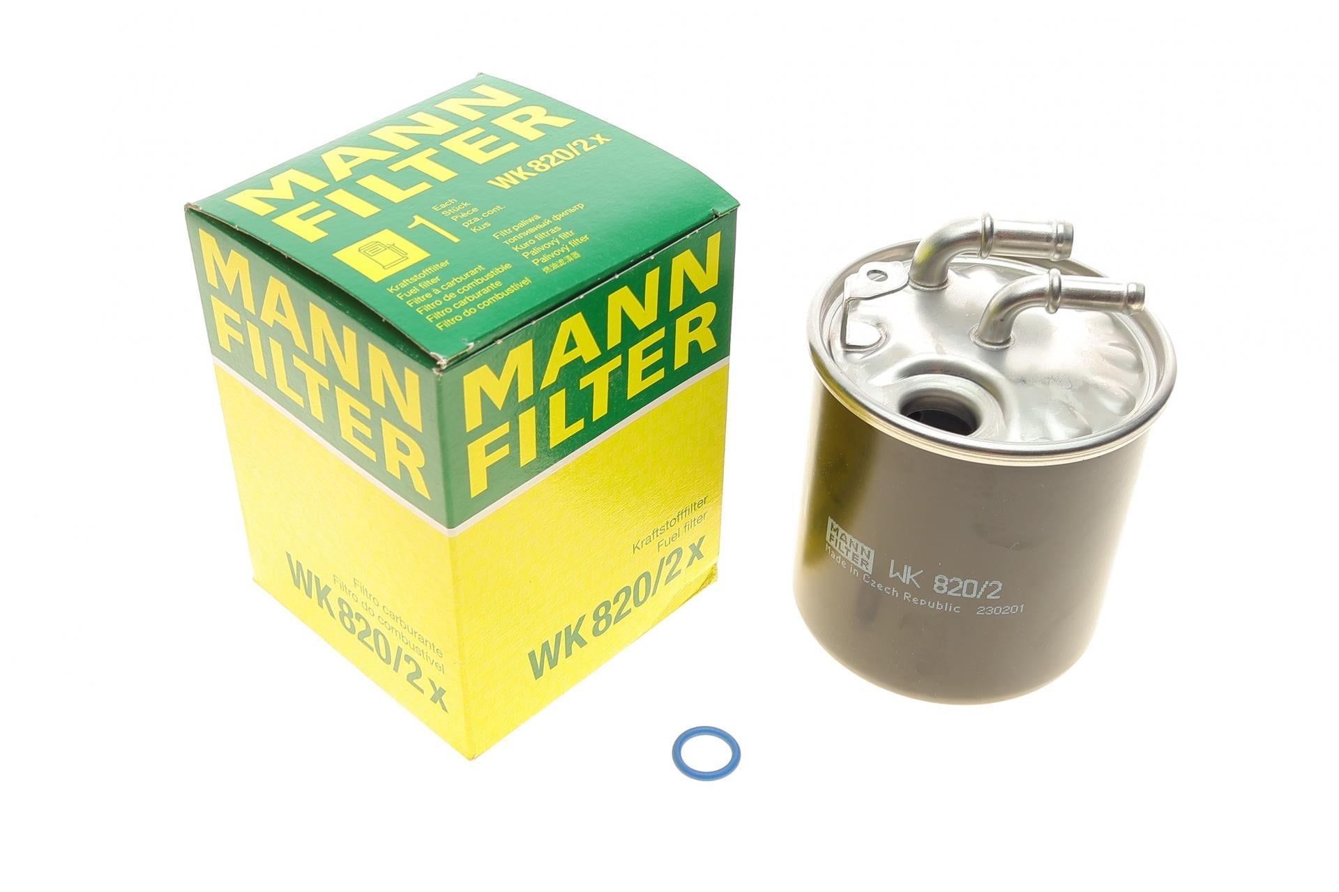 Фильтр топливный Mann-Filter для MB Sprinter 906/Vito W639 2,0D-3,0D 10- OM651/642 (WK 820/2 X)