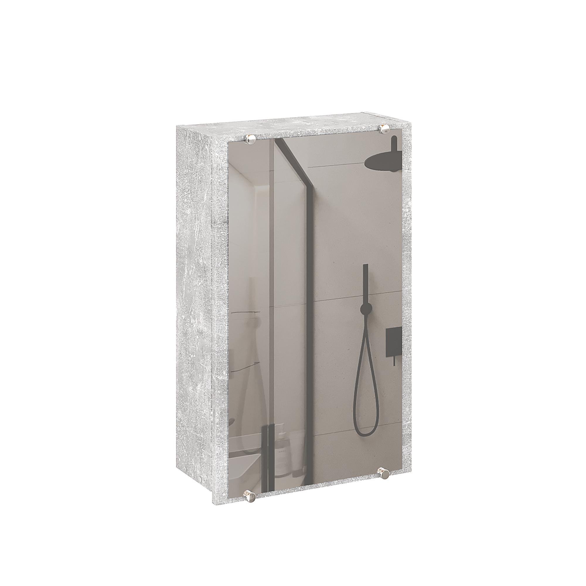 Шафа с дзеркалом у ванну Компаніт 40х17х64 см Ательє комбі - фото 3 Шафа с дзеркалом у ванну Компаніт 40х17х64 см Ательє комбі - фото 3