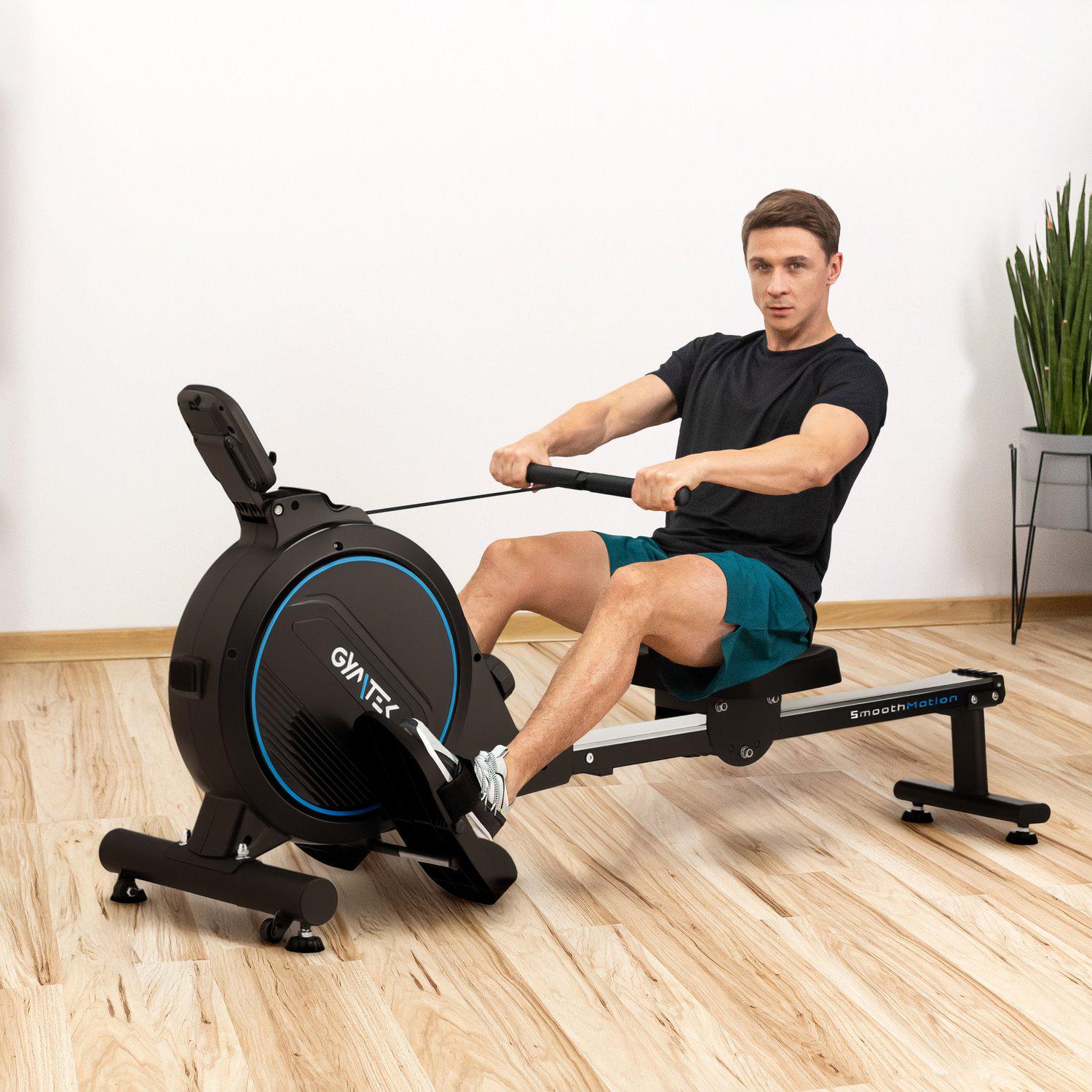 Гребний тренажер Gymtek XR800 магнітний Синій (30477386) - фото 2 Гребний тренажер Gymtek XR800 магнітний Синій (30477386) - фото 2